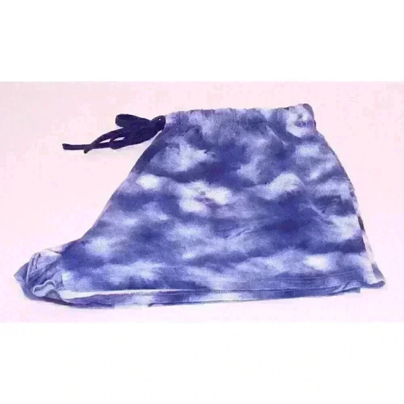 Rae Dunn Blue Y2K Cami Sleepwear Bottoms With Elastic &Tie Waist Women Size XL - Picture 8 of 8